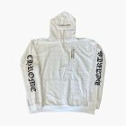 Chrome Hearts Plus Cross Horseshoe Hoodie White
