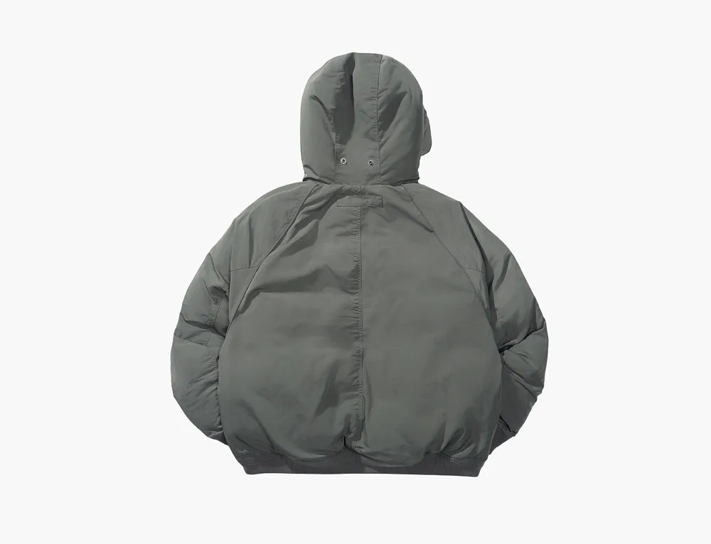 Nothomme Monterest N2B Windproof Detachable Fur Collar Down Jacket Teal