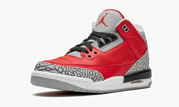 Air Jordan 3 Retro GS Red Cement / Unite 
