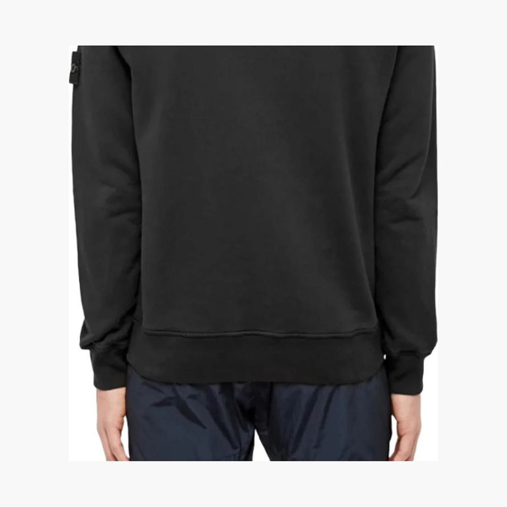Stone Island Hooded Sweatshirt Black