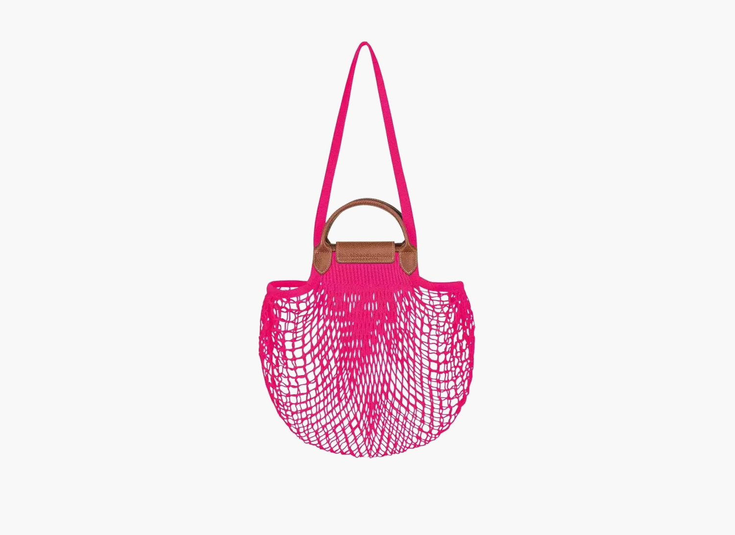 Longchamp Le Pliage Filet Top Handle Bag  "Candy" 