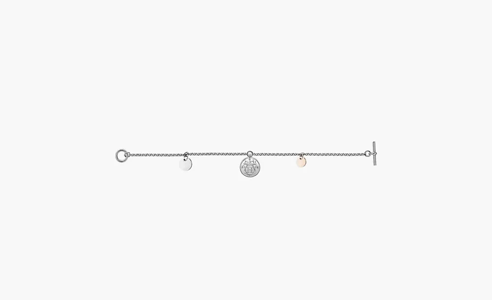 Hermès Bracelets Unisex Silver