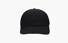 Burberry Embroidered Monoghram Gabardine Cap Black