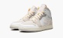 Air Jordan 1 Mid SE GS "Craft Inside Out White Grey" фото кроссовок