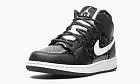 Air Jordan 1 Mid SE GS Black Glitter