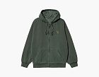 Carhartt WIP Hooded Zip Sweatshirt Green