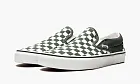 Vans Classic Slip-on Checkerboard Green