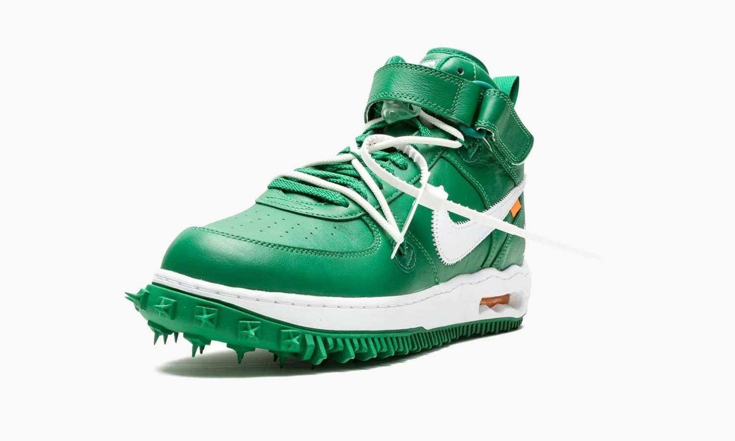 фото Air Force 1 Mid "Off-White - Pine Green" (Nike Air Force 1)-DR0500 300