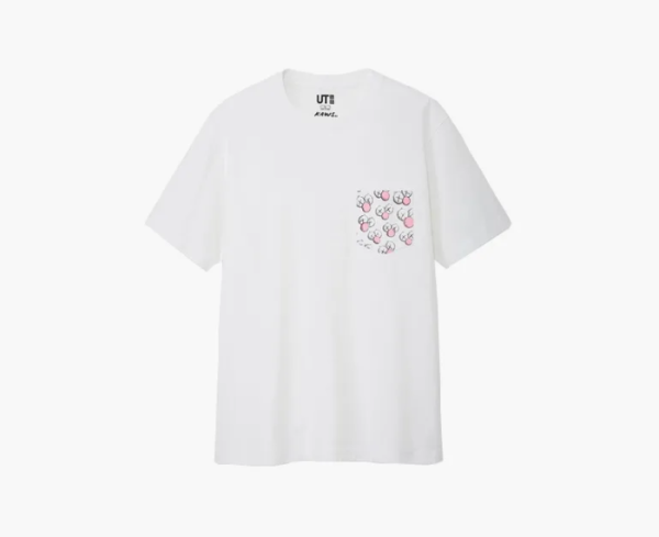 Kaws x Uniqlo BFF Pocket Tee T-Shirt White 