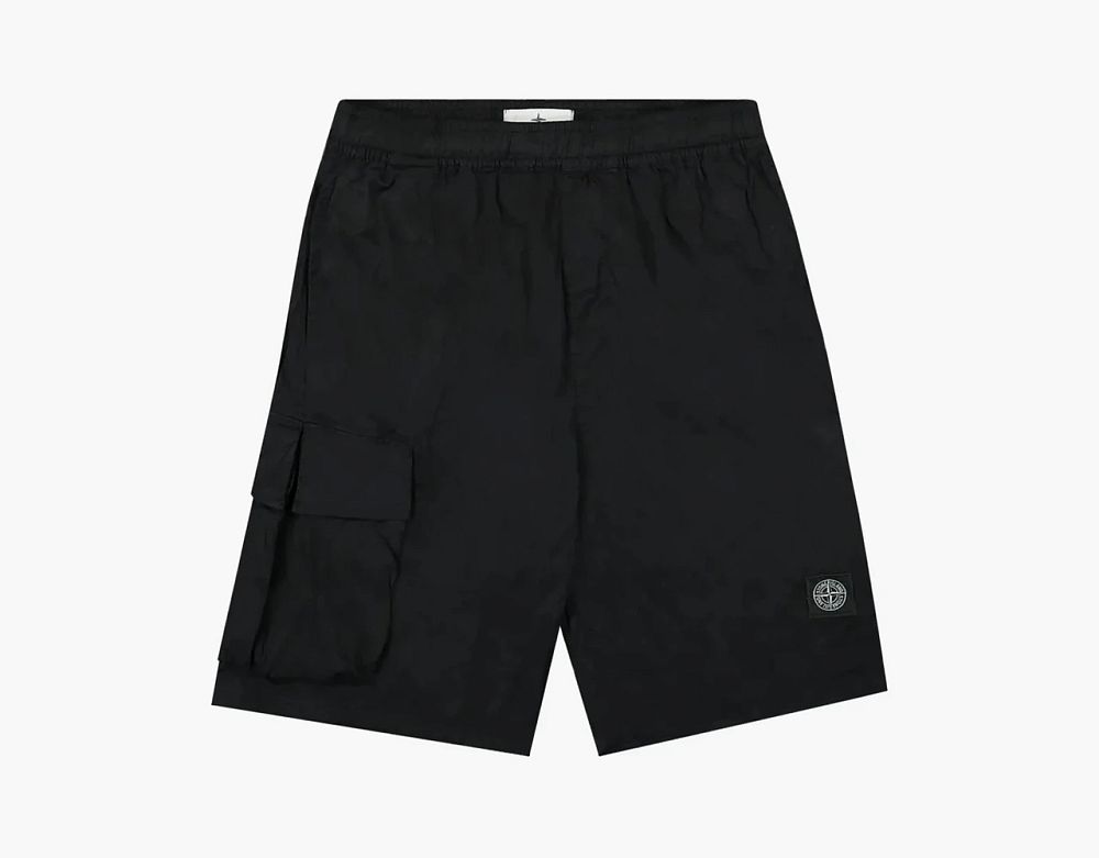 Stone Island Bermuda Comfort Shorts Black