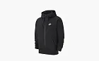 Nike Oversized Full-Zip Hoodie Black
