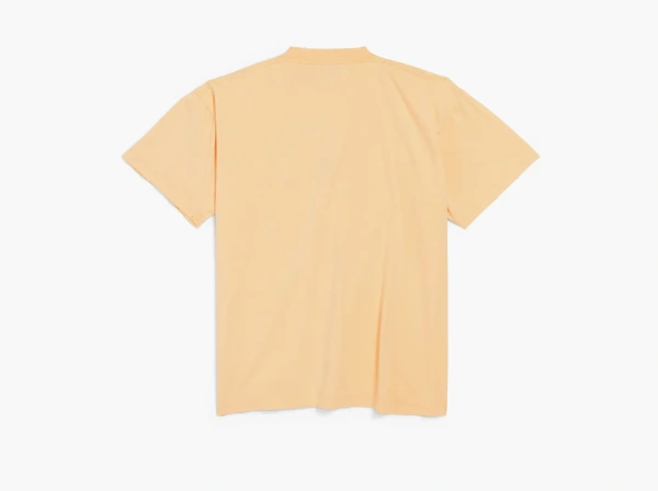 Balenciaga Laurel Classic Boxy T-Shirt Yellow 