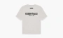 Essentials T-shirt Ss22 Light Oatmeal 