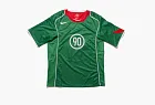 Nike Total 90 Dri-Fit Soccer Jersey Classic Green/Sport Red/White/White