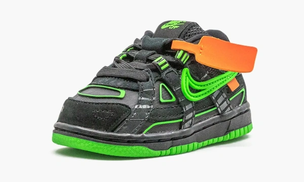 Nike Rubber Dunk TD Off-white - Green Strike Kids 