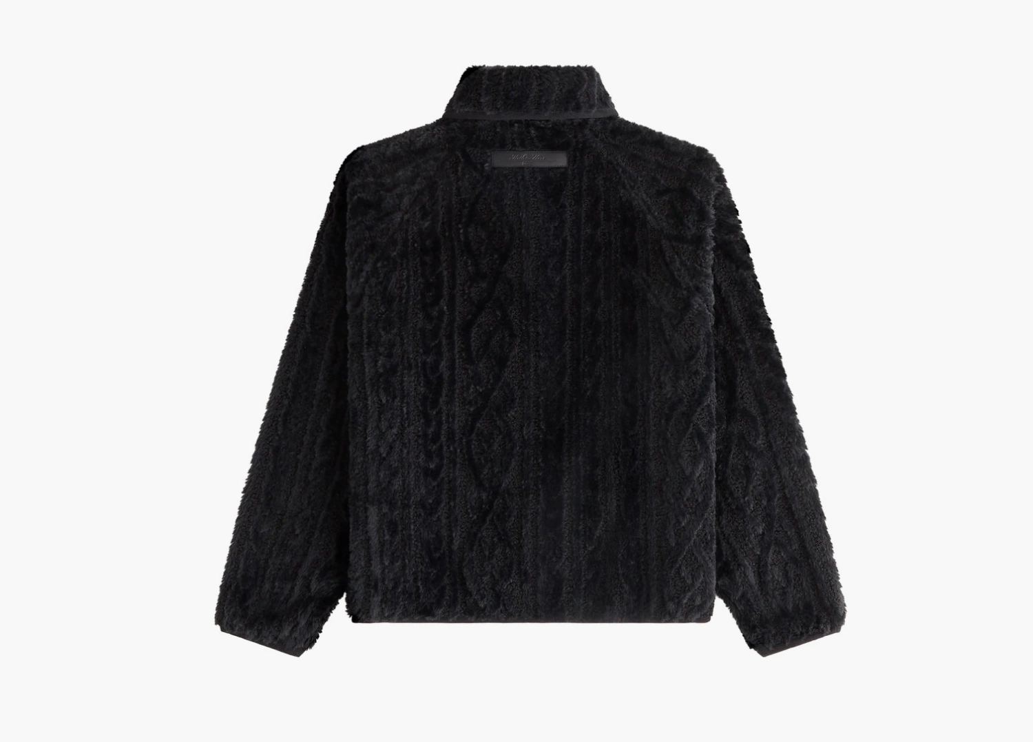 Kith Grayson Cable Sherpa Jacket Black 