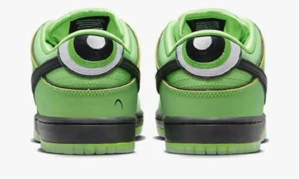 Nike Dunk Low The Powerpuff Girls Buttercup 
