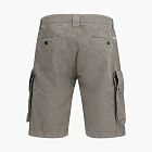 C.P. Company Cotton Gabardine Bermuda Shorts Stone Grey