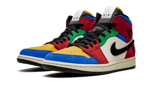 Air Jordan 1 Mid Blue The Great - Fearless 