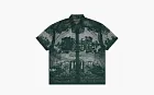 Supreme Last Supper Lace Short-Sleeve Shirt Dark Green