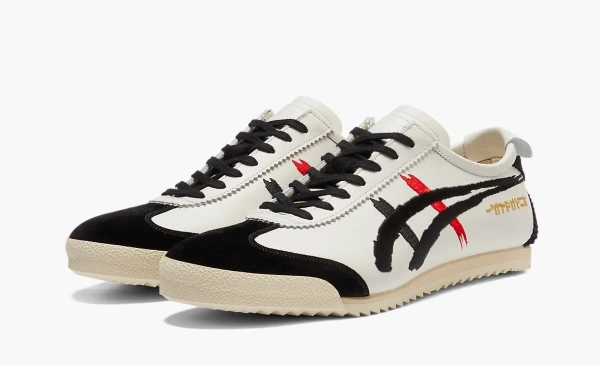 Asics Onitsuka Tiger Mexico 66 Deluxe NM Katakana - White Black 