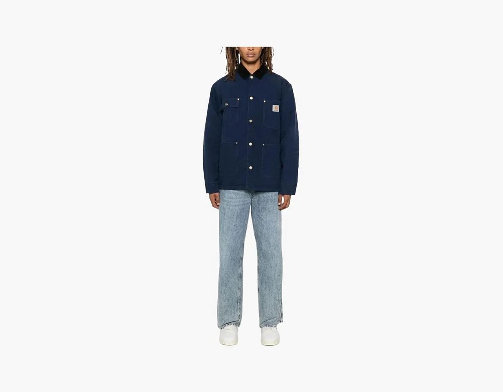 Carhartt WIP Michigan Chore Coat Navy