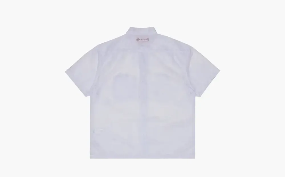 Supreme Last Supper Lace Short-Sleeve Shirt White