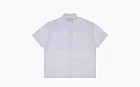 Supreme Last Supper Lace Short-Sleeve Shirt White