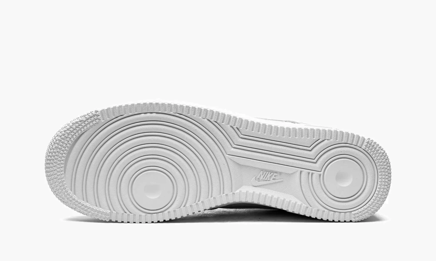 Air Force 1 '07 Pebbled Leather - Pure Platinum 