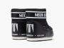 Moon Boot Icon Low Black Nylon 