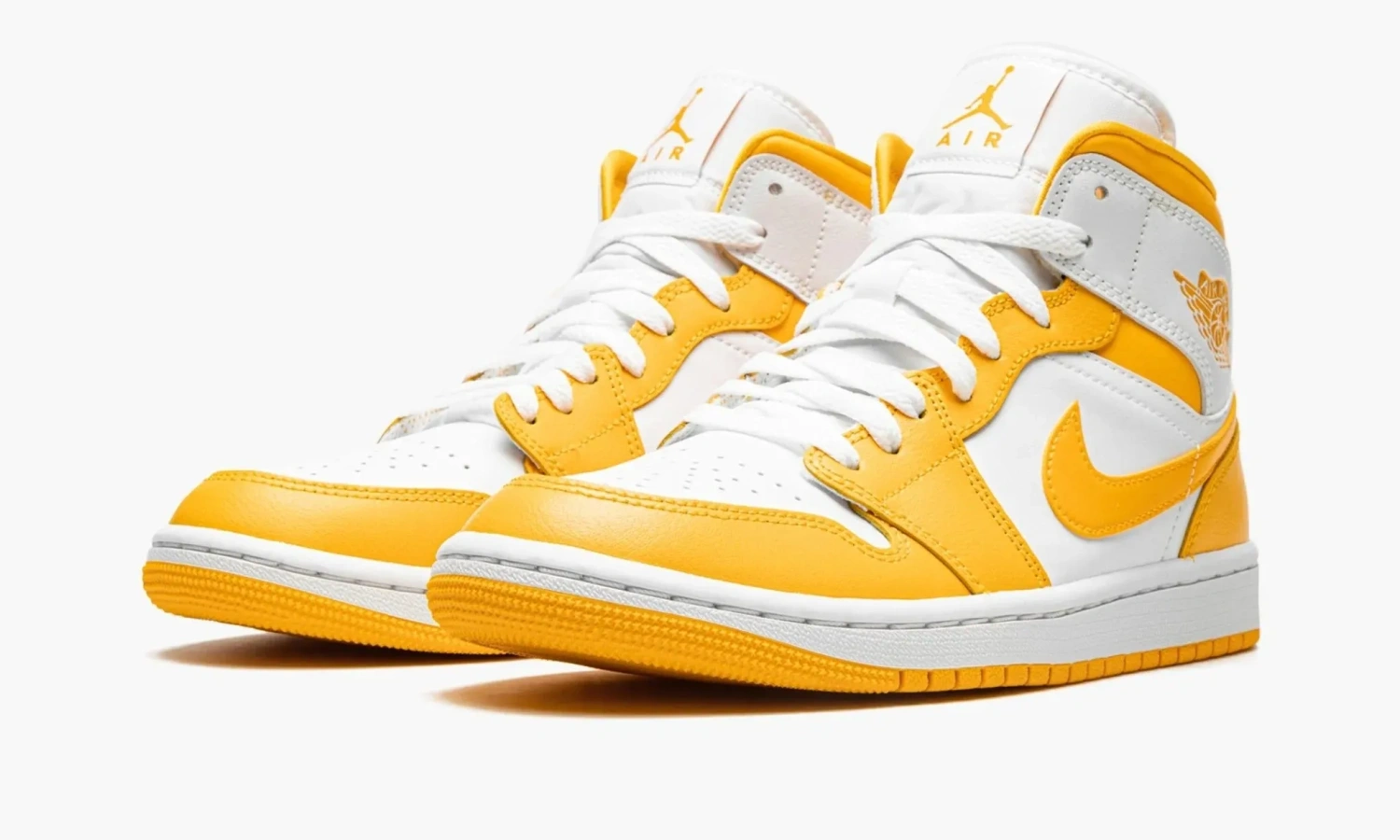 Air Jordan 1 Mid WMNS University Gold 