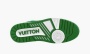 фото Louis Vuitton Trainer "Green Monogram Denim White"  (Louis Vuitton)-1A9JI1