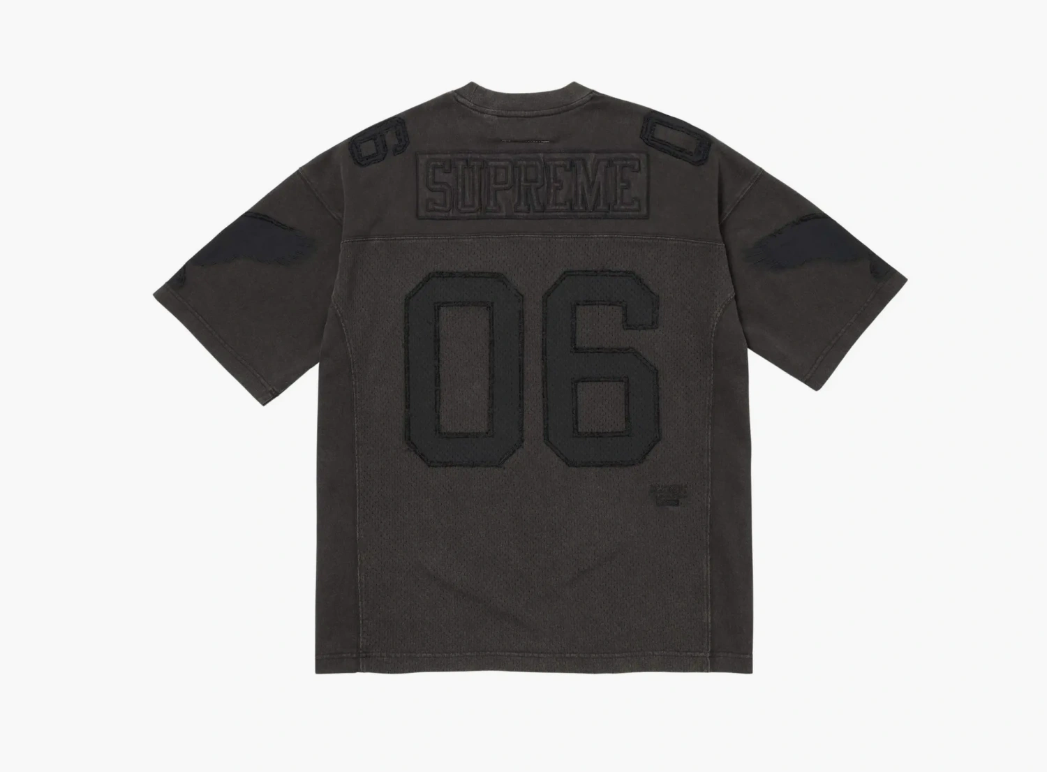 Supreme x MM6 Maison Margiela Cotton Jersey Black 