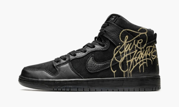 Nike SB Dunk High Faust Black Gold 