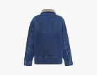 Carhartt 0J6323 DENIM SHERPA-LINED JACKET 2 RELAXED FIT Beech