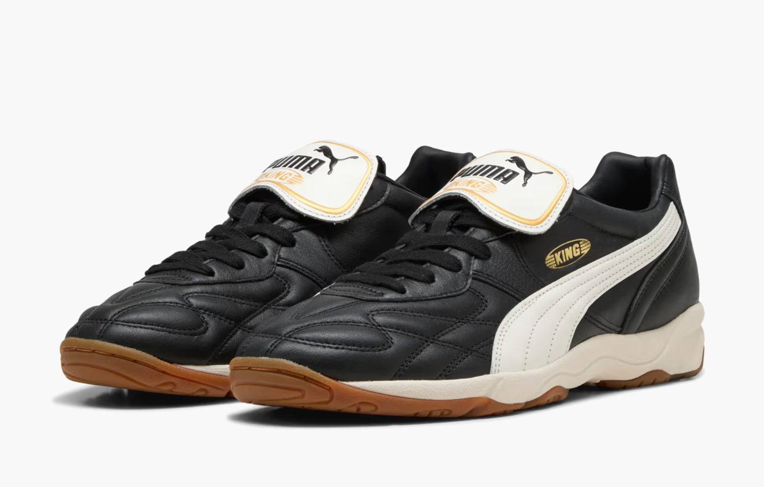 Puma King Indoor "Black-Warm White" 