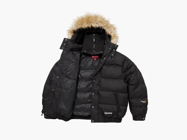 Supreme Facemask 700-Fill Down Puffer Jacket Black 