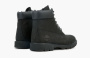 Timberland 6 Inch Classic Waterproof Boot Black Nubuck 
