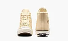 Converse Chuck 70 Leather Faux Sherpa Bone