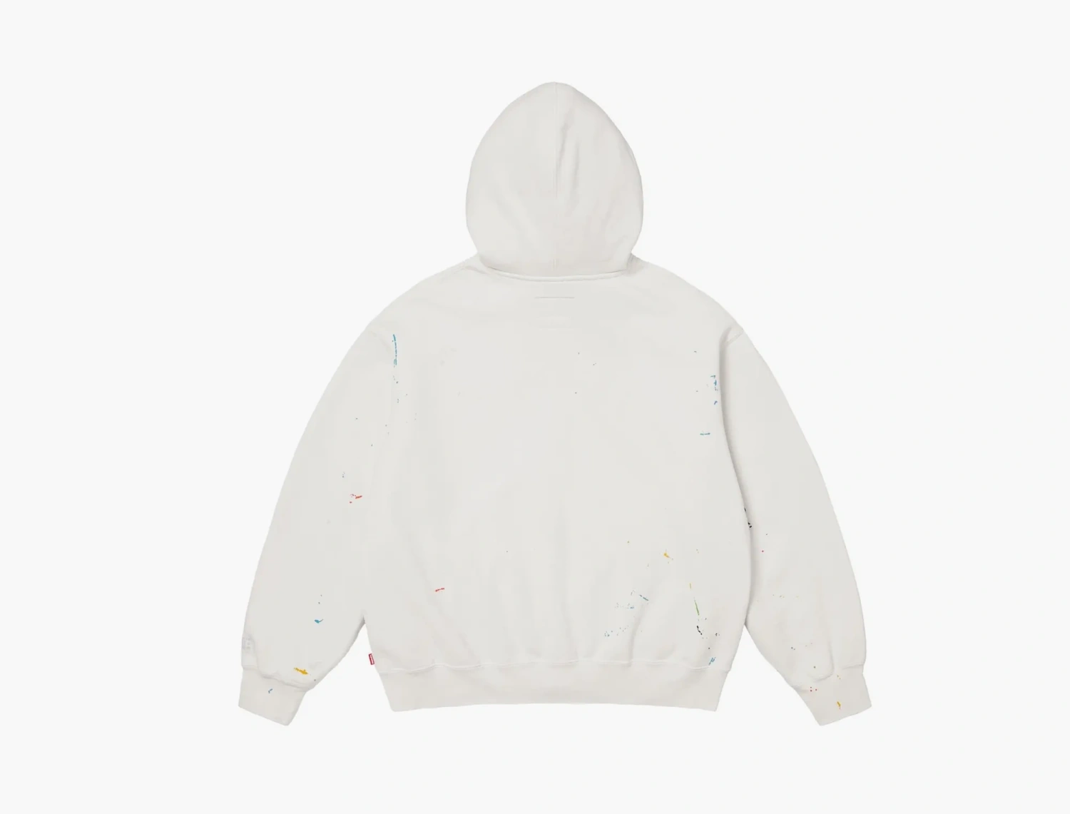 Supreme x MM6 Maison Margiela Box Zip Up Hooded Sweatshirt White 