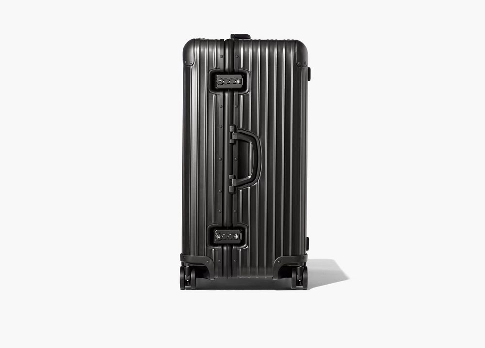 Rimowa Original Trunk Large Aluminum Suitcase Black (90 L)