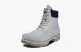 Timberland Waterproof 6 Inch Double Collar "Grey Furry Blue" 