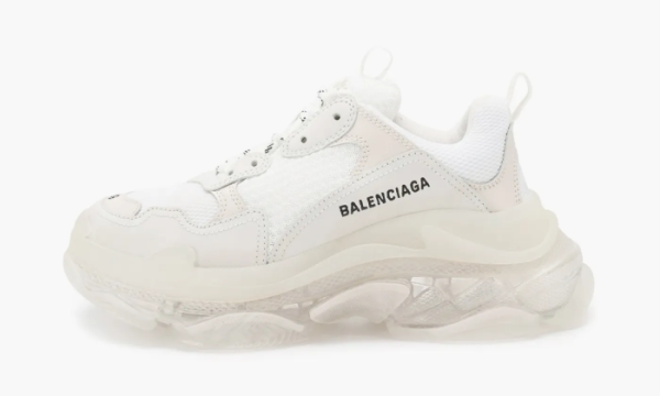 Balenciaga Triple S Clear Sole White 