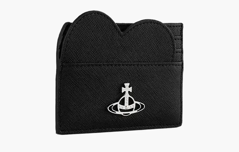 Vivienne Westwood Heart Card Holder Black