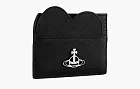 Vivienne Westwood Heart Card Holder Black
