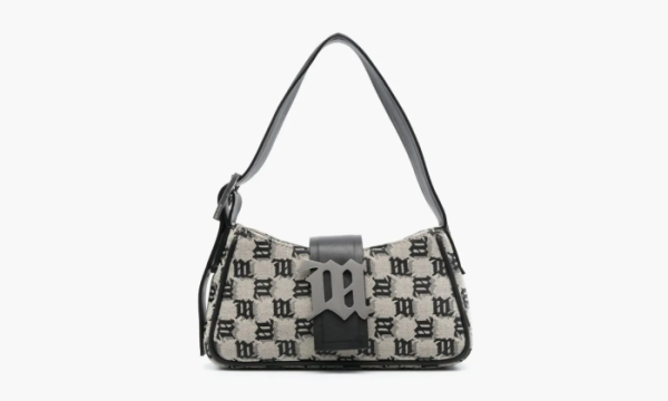 Misbhv Jacquard Monogram Shoulder Bag Mini Black 