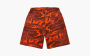 Supreme Small Box Sweatshort  "Bright Orange Camo" 