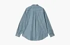 Carhartt WIP Striped Long Sleeve Shirt Blue
