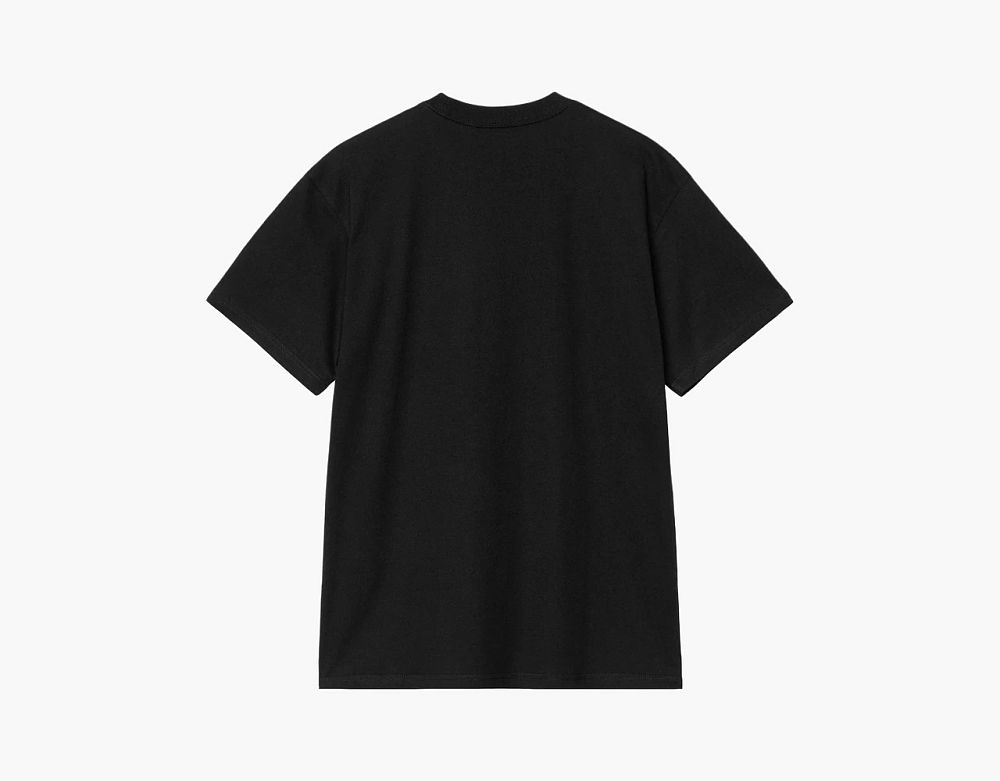 Carhartt WIP Logo Circles T-Shirt Black