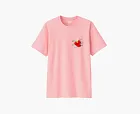 Kaws x Sesame Street x UNIQLO Logo Trendy Clothing  Featured Tops  T-Shirt Pink
